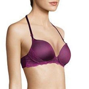 Maidenform Wireless Push Up Plunge Bra Style 09506J